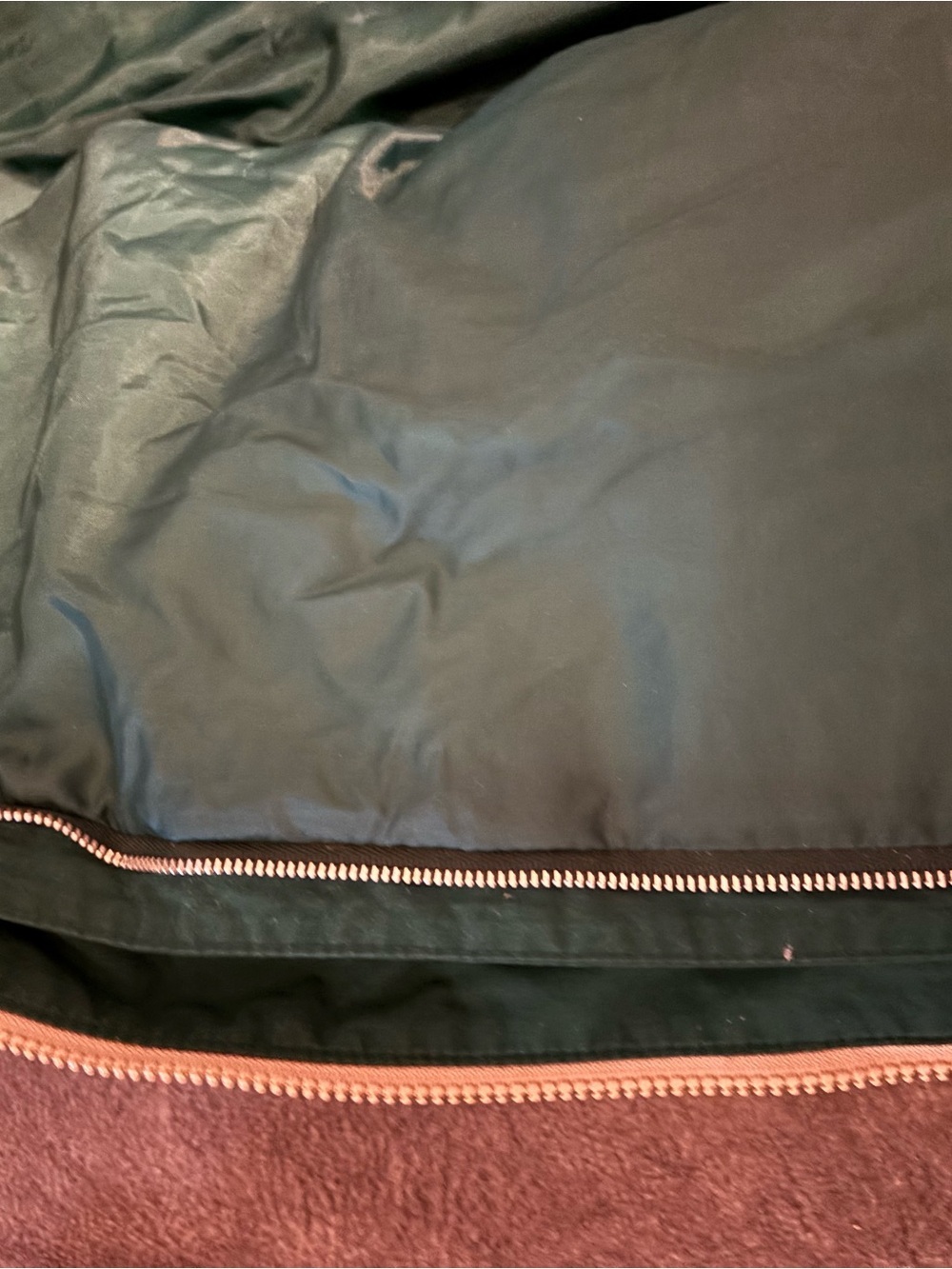 Members Only Tan Bomber Jacket - Picture 7 of 8